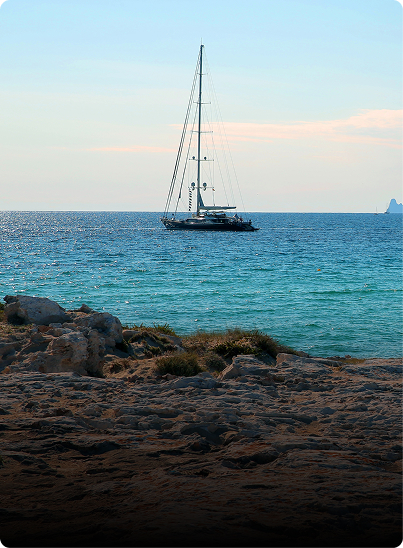 Alquiler de barco Ibiza