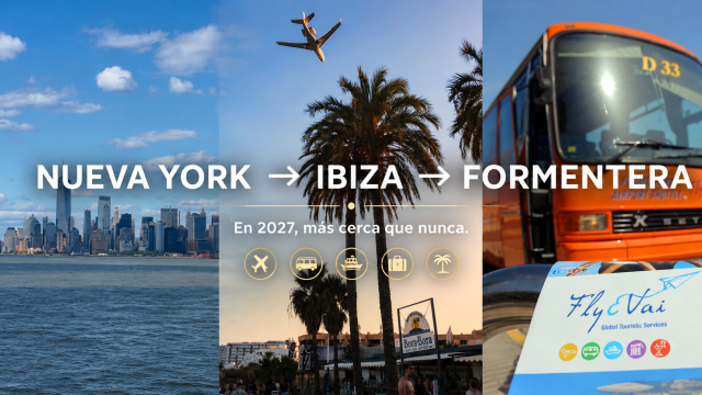 Como llegar de Nueva York a Ibiza y Formentera