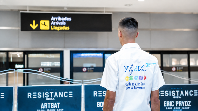 Formentera desde el aeropuerto de Ibiza